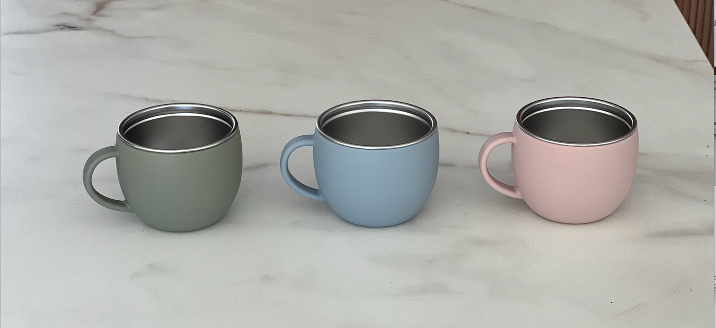 Tasse colorée inox