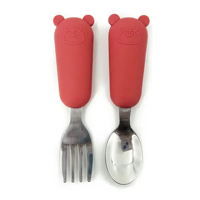 Couverts en inox pour les petits