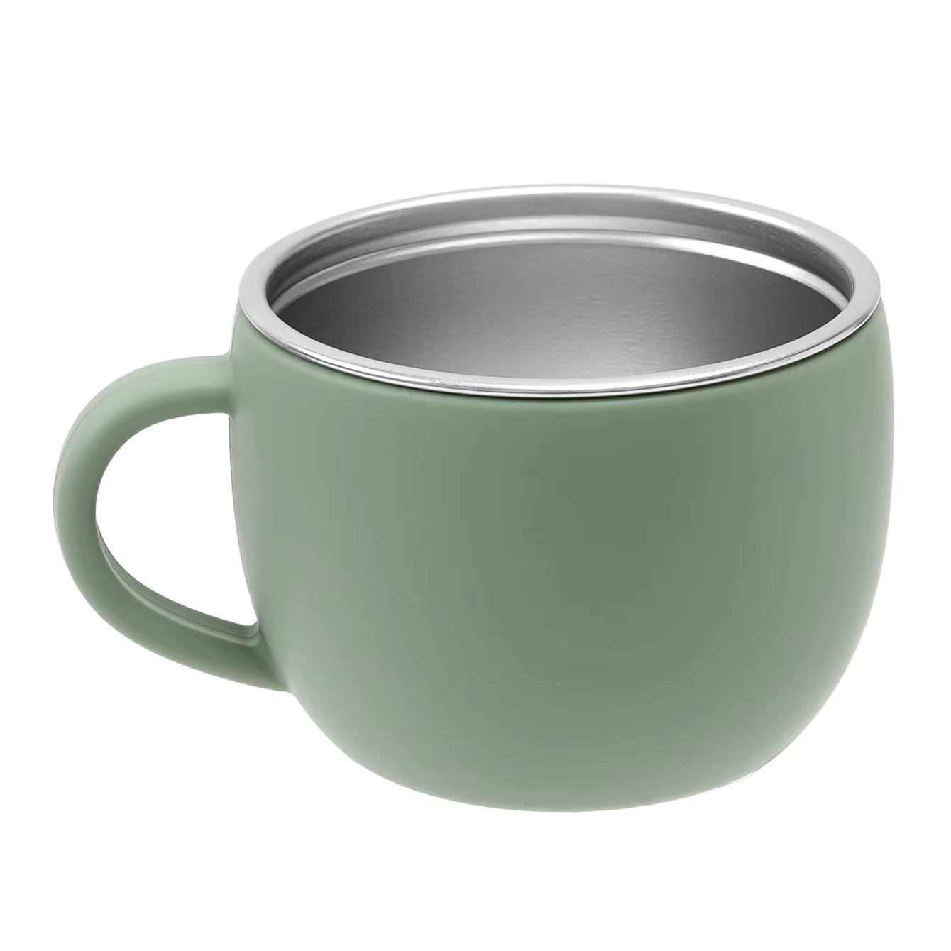 Color Kids 1PC Baby Stainless Steel Water Cup Detachable Silicone Mug Cup BPA Free Feeding Water Bottle for Children'S Tableware