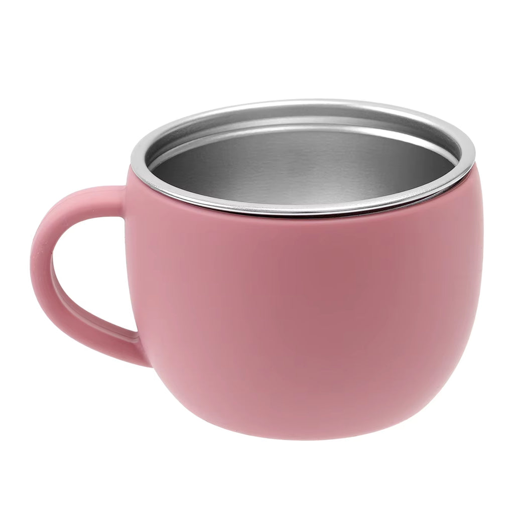 Color Kids 1PC Baby Stainless Steel Water Cup Detachable Silicone Mug Cup BPA Free Feeding Water Bottle for Children'S Tableware