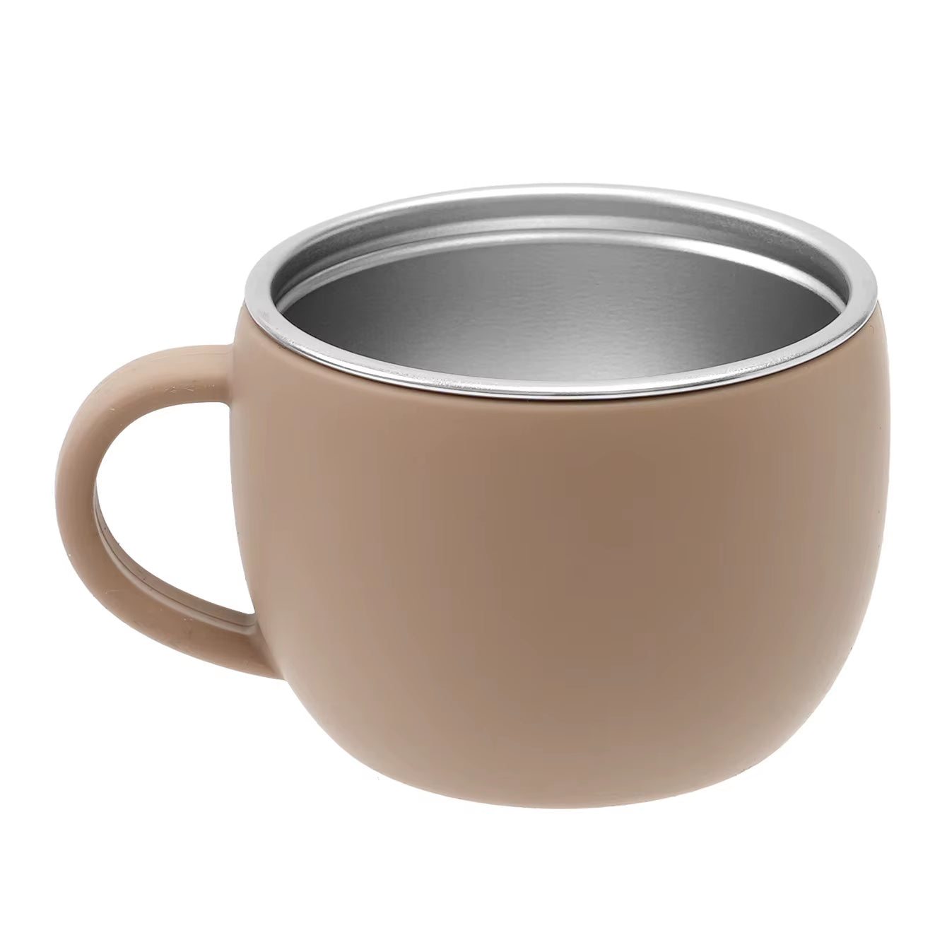 Color Kids 1PC Baby Stainless Steel Water Cup Detachable Silicone Mug Cup BPA Free Feeding Water Bottle for Children'S Tableware