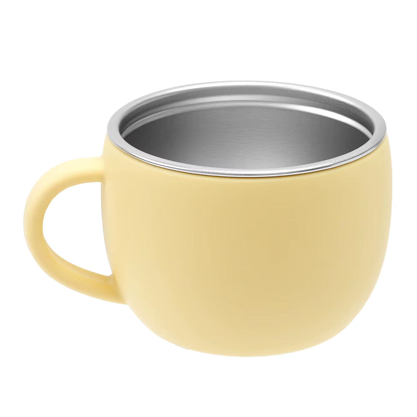 Color Kids 1PC Baby Stainless Steel Water Cup Detachable Silicone Mug Cup BPA Free Feeding Water Bottle for Children'S Tableware