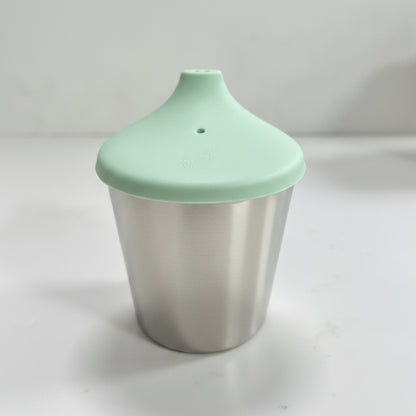 Gobelet d'apprentissage 2-en-1 en inox