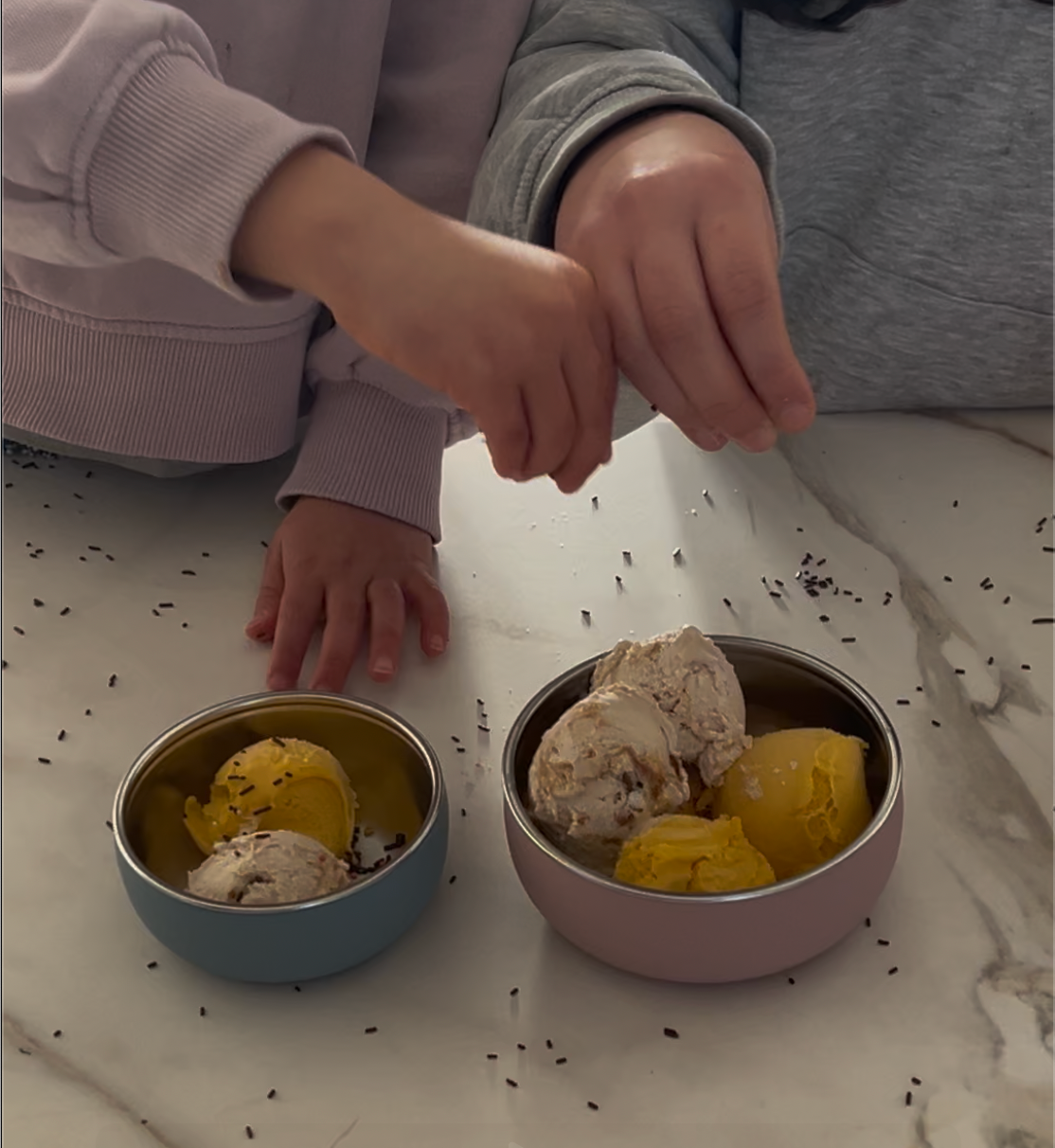 Duo Bol + Assiette Inox - base silicone