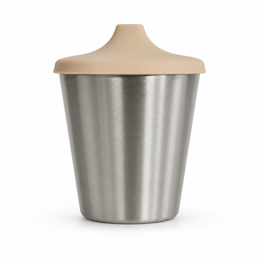 Gobelet d'apprentissage 2-en-1 en inox