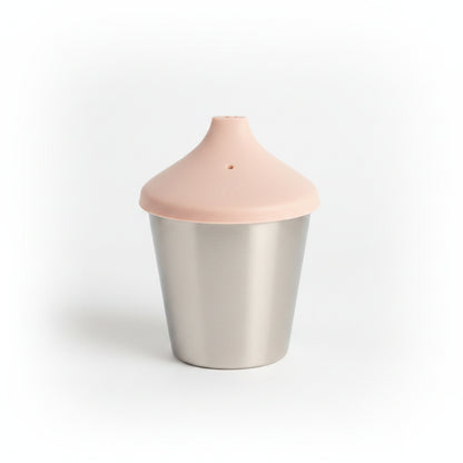 Gobelet d'apprentissage 2-en-1 en inox