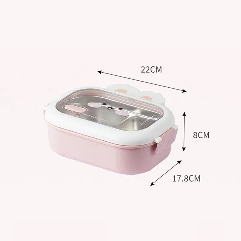 Lunch Box en Inox lapin