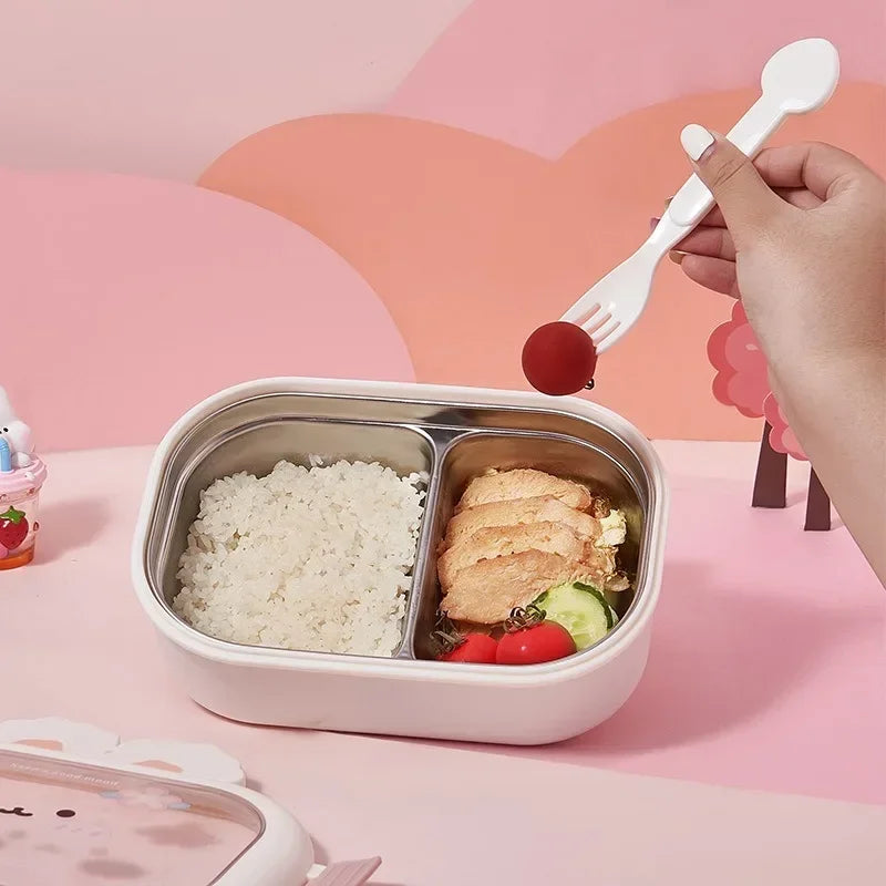 Lunch Box en Inox lapin