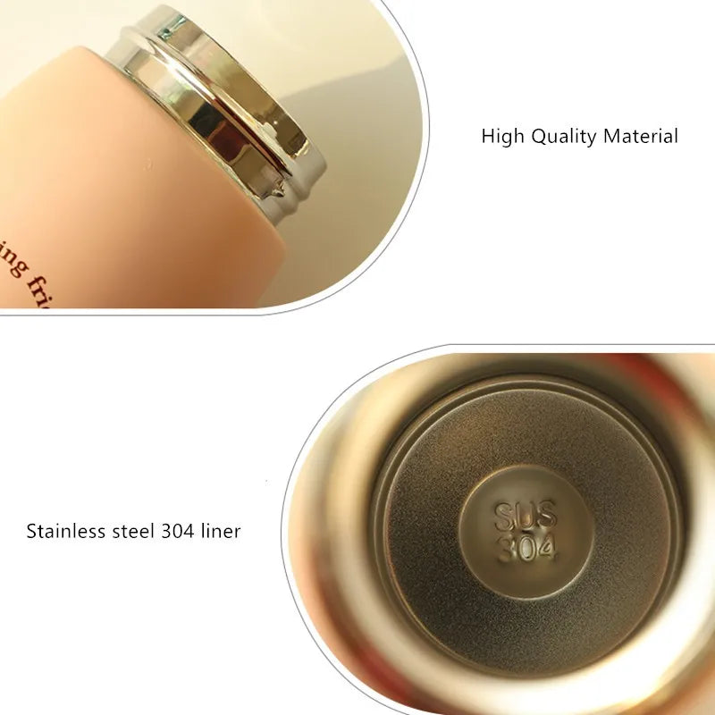 Gourde isotherme enfant – Inox & paille intégrée