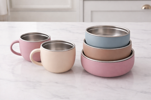 set deux bol et une tasse