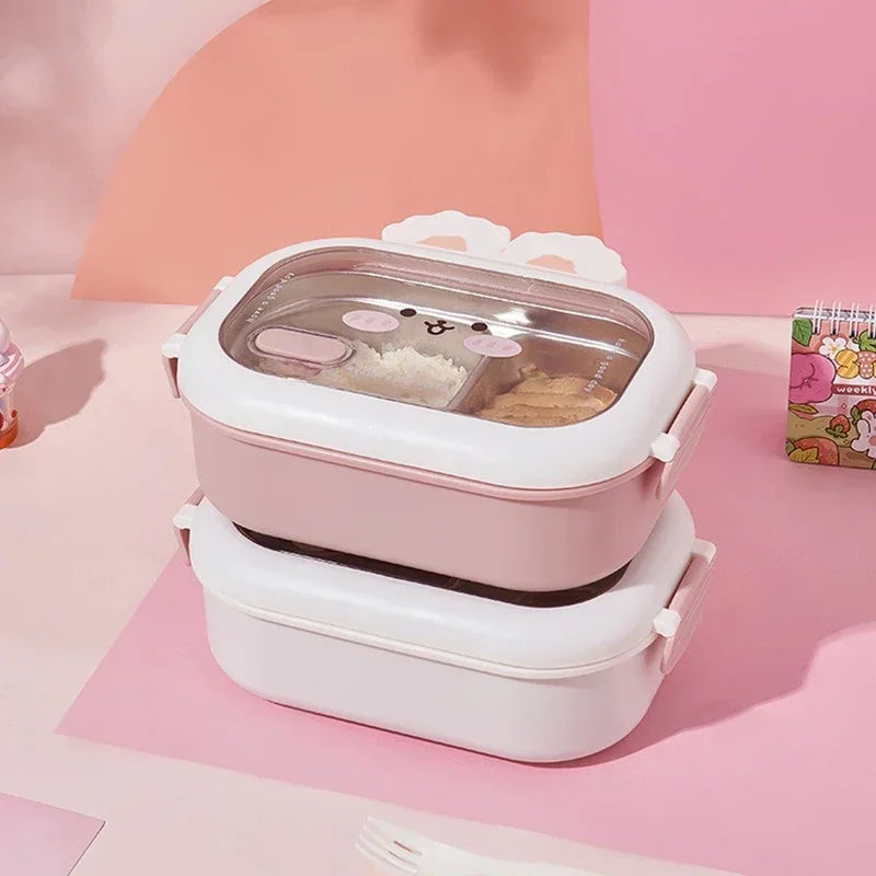 Lunch Box en Inox lapin
