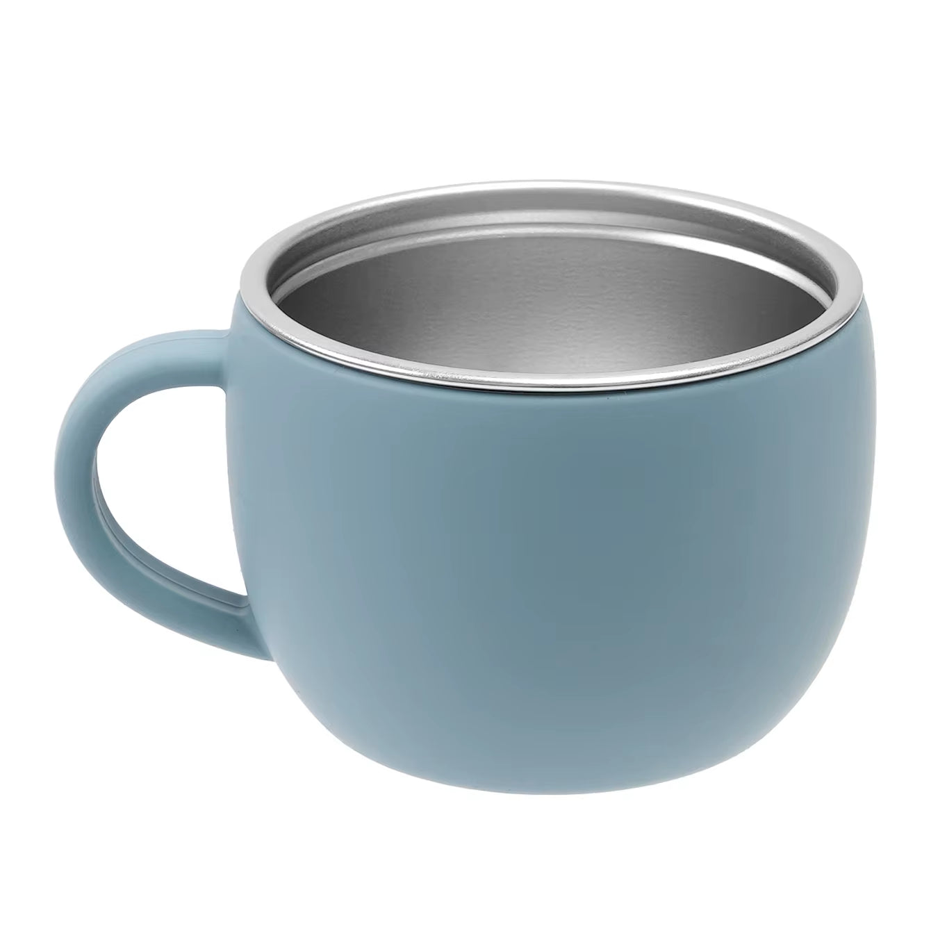 Color Kids 1PC Baby Stainless Steel Water Cup Detachable Silicone Mug Cup BPA Free Feeding Water Bottle for Children'S Tableware