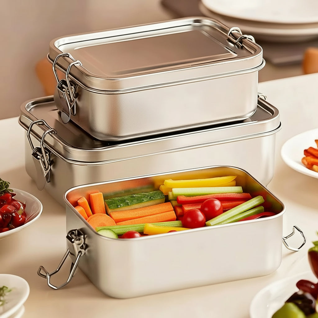 Lunch box en inox hermétique