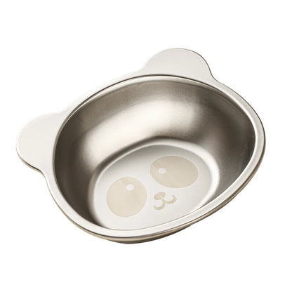 Bol en inox ourson & panda