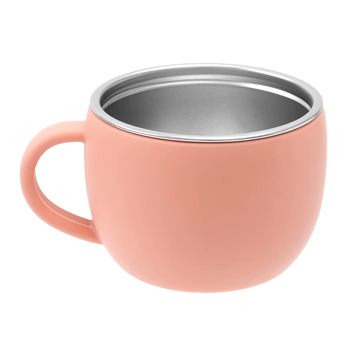 Color Kids 1PC Baby Stainless Steel Water Cup Detachable Silicone Mug Cup BPA Free Feeding Water Bottle for Children'S Tableware