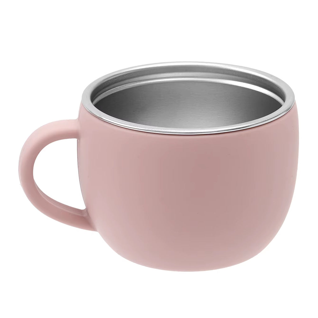 Color Kids 1PC Baby Stainless Steel Water Cup Detachable Silicone Mug Cup BPA Free Feeding Water Bottle for Children'S Tableware