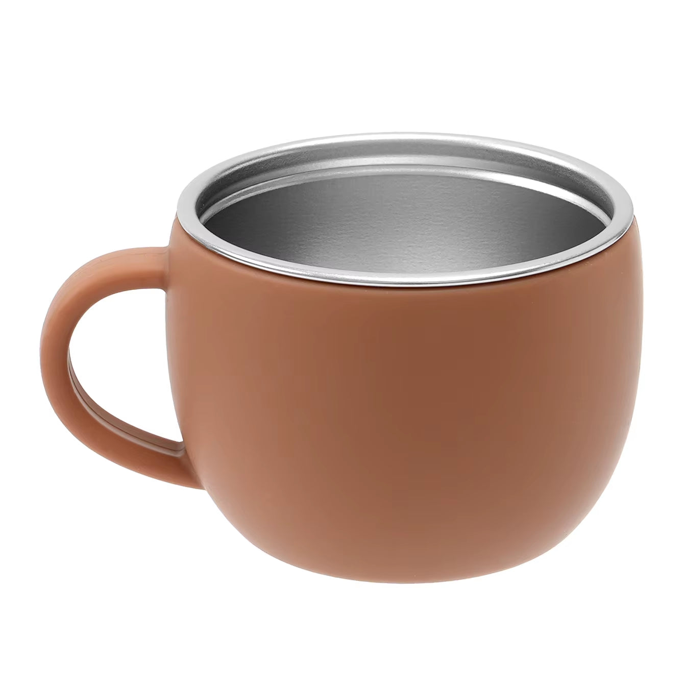 Color Kids 1PC Baby Stainless Steel Water Cup Detachable Silicone Mug Cup BPA Free Feeding Water Bottle for Children'S Tableware