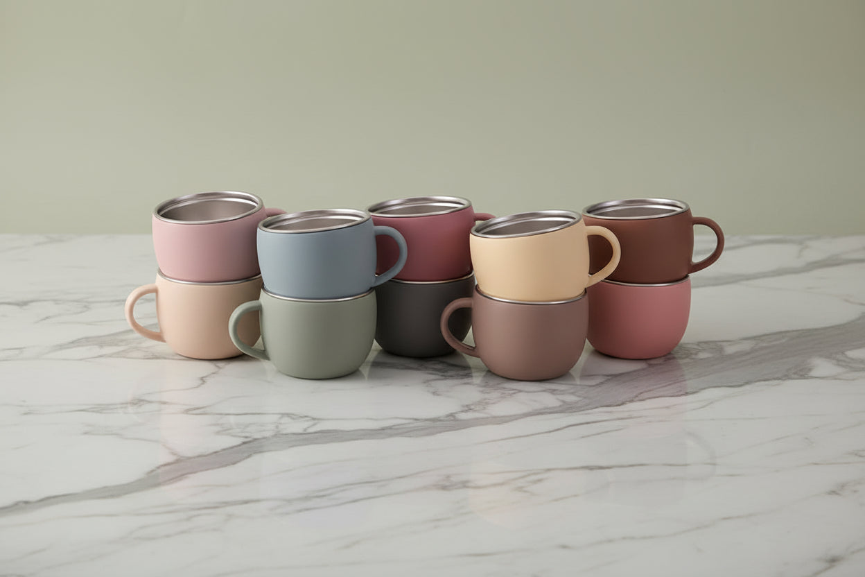 tasse bebe et enfant inox 304